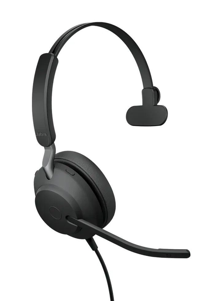 Jabra Evolve2 40 SE, Langallinen, Toimisto/puhelukeskus, 20 - 20000 Hz, 88,6 g, Kuulokkeet, musta