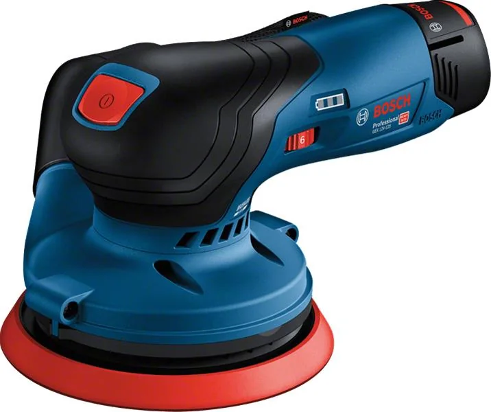 Bosch Professional Eksentrisen hiomakoneen 12V-125 SOLO L-BOXX