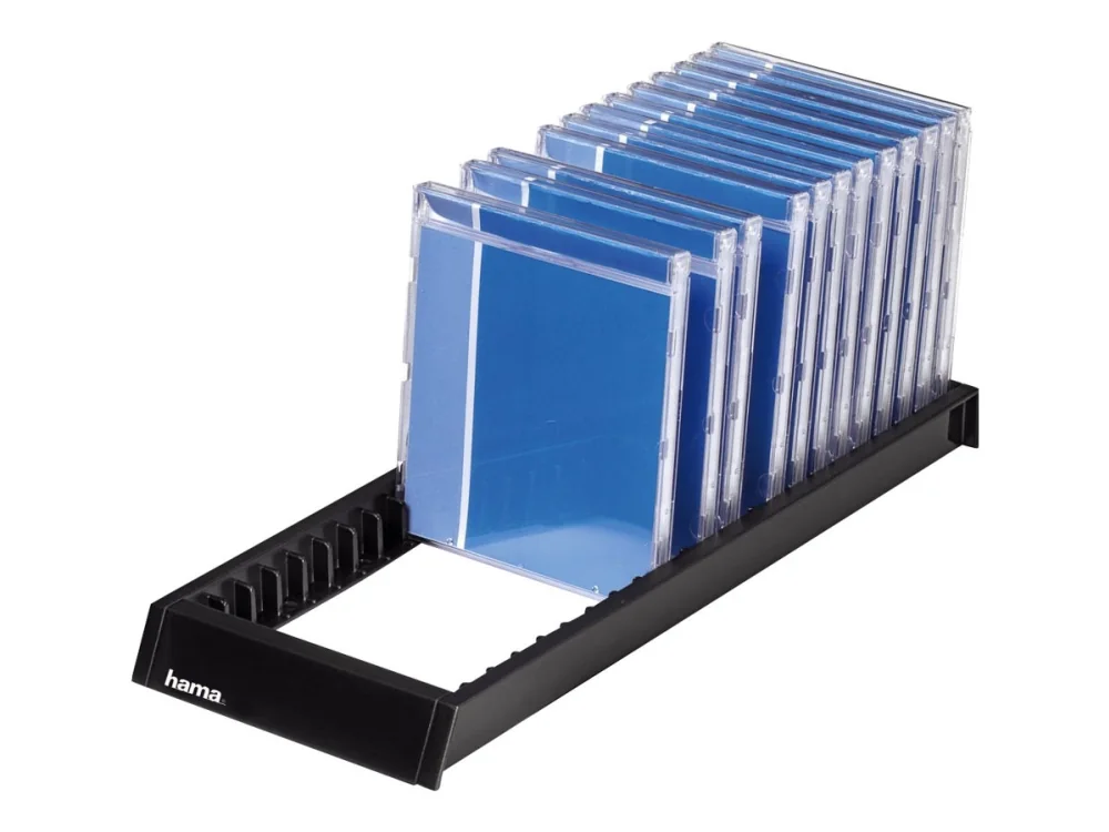 Hama CD Flipper for 22 CD - Medieopbevaring - plastik - sort - 22 x CD