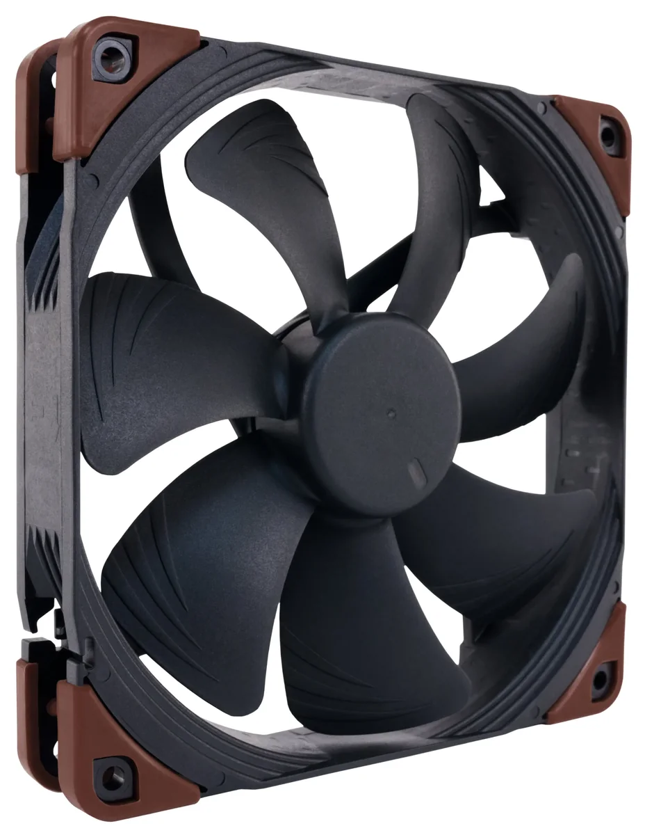 Noctua NF-A14 industrialPPC 2000 PWM -tuuletin, SSO2-laakeri, 140 mm, musta