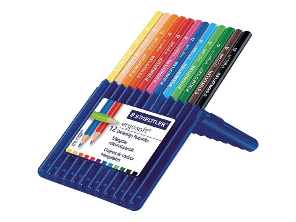 Staedtler Värikynät, ergosoft, 12 kpl, FSC 100%