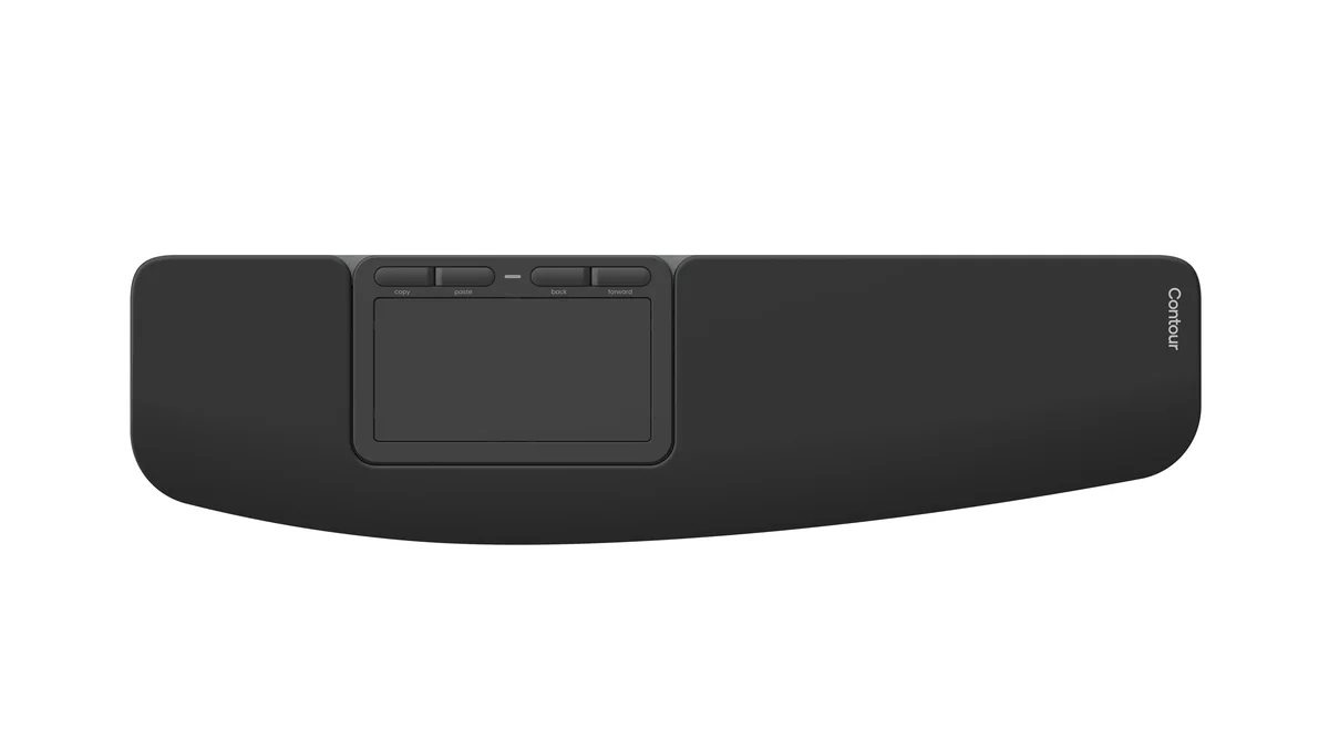 Contour Touch Ergonomic Touchpad Wireless - Kosketuslevy - Kapasitiivinen - 4 painiketta