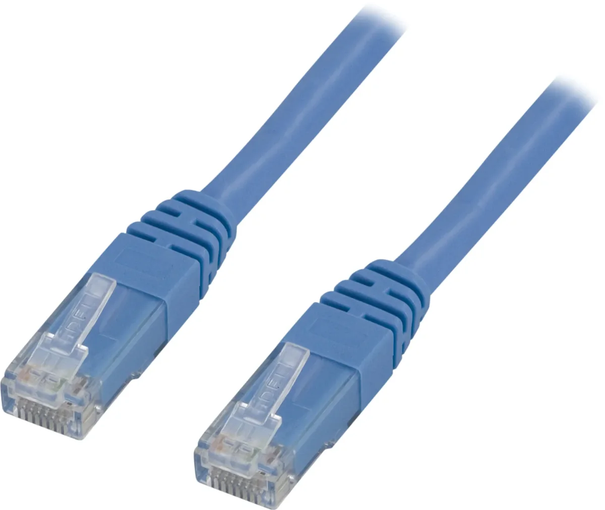 Deltaco Cat6 UTP RJ45 20m -verkkokaapeli, sininen
