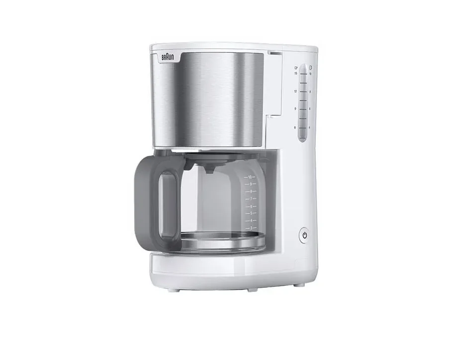 Braun PurShine KF 1500 10 kupin -kahvinkeitin, valkoinen