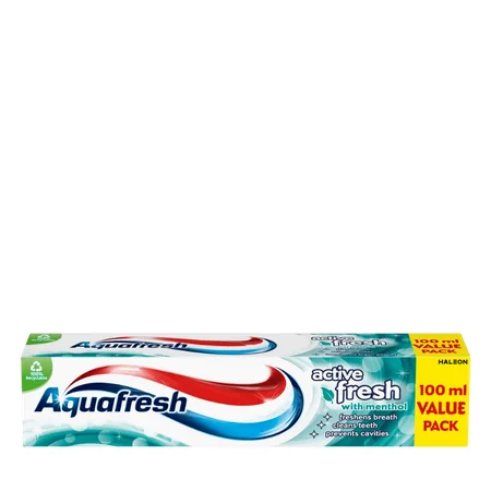 Aquafresh Active Fresh Menthol Hammastahna - 100 ml