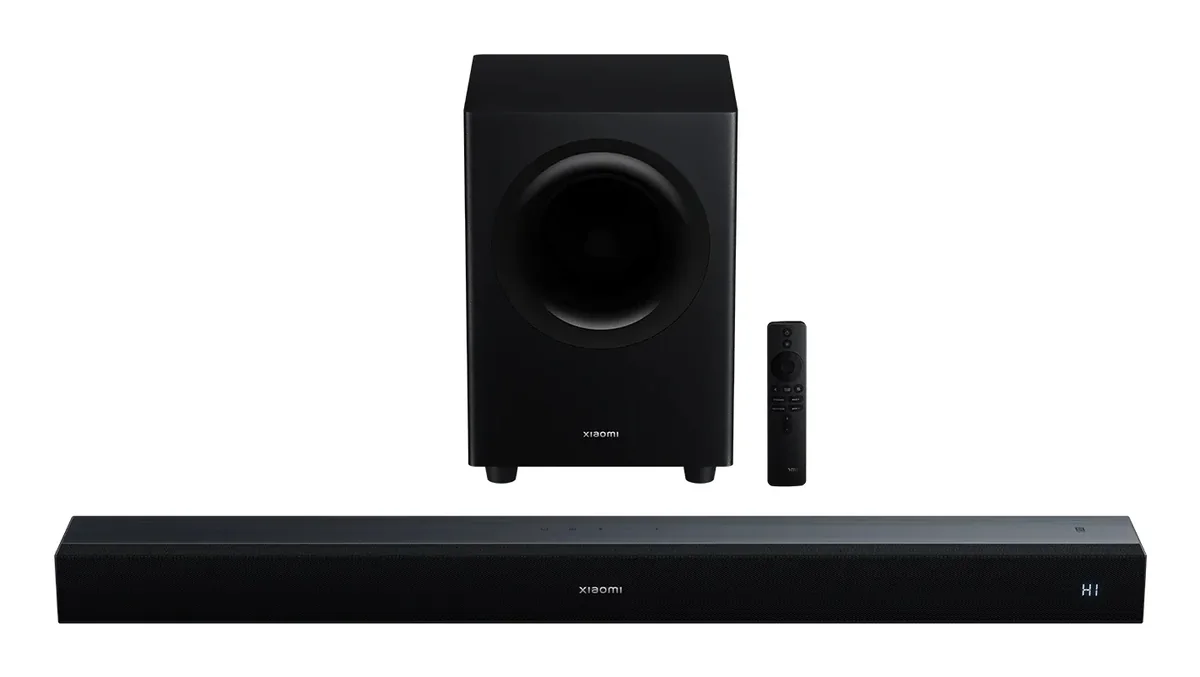 Xiaomi Soundbar Pro - Soundbar-järjestelmä - 2.1-kanavainen - langaton - Bluetooth - 2-suuntainen - musta