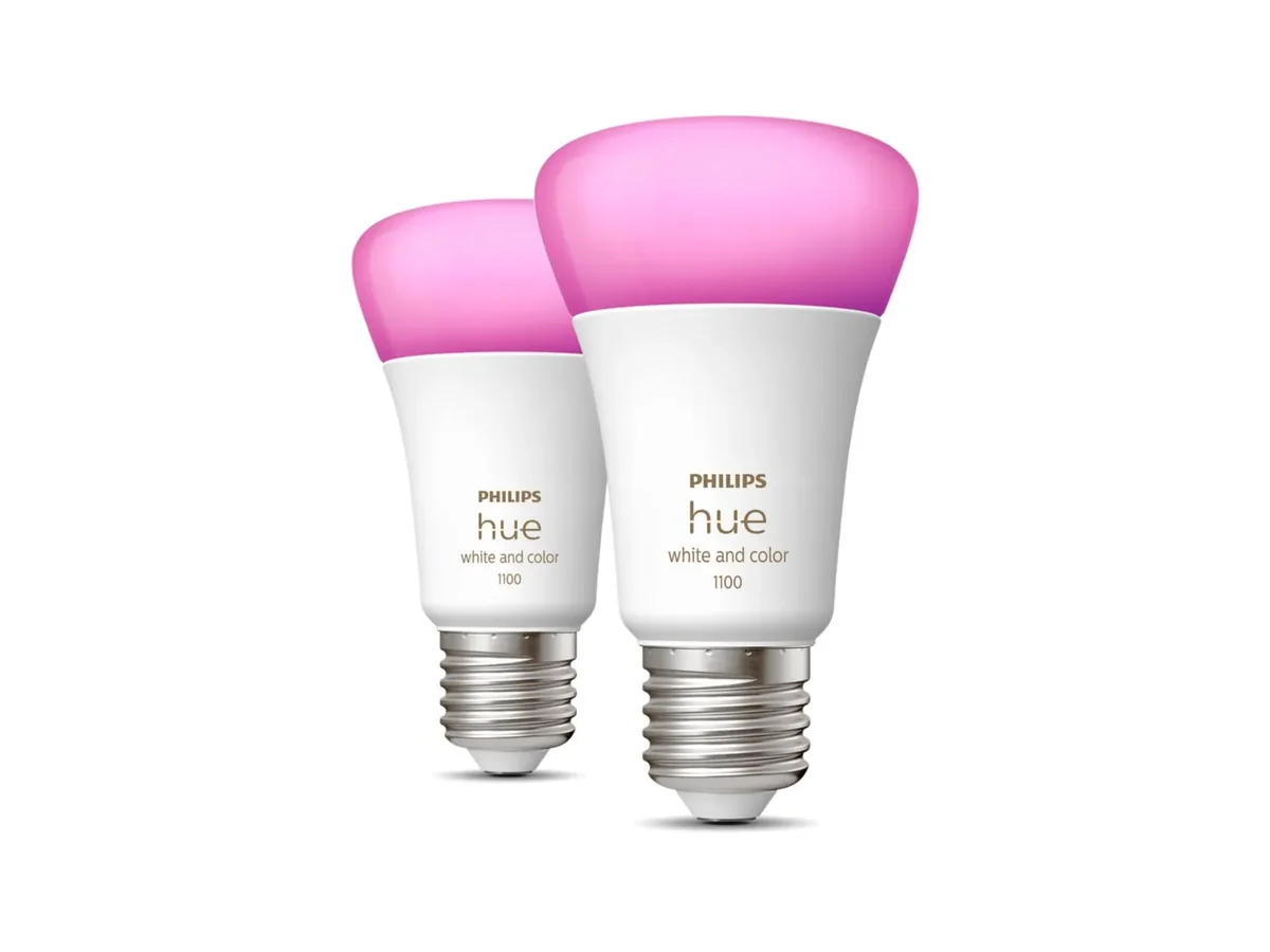 Philips Hue White and Color Ambiance - E27-polttimot - 2 kpl