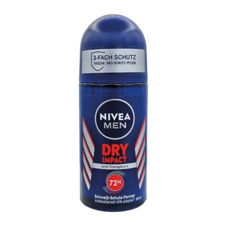 Nivea Men Dry Impact Roll-On Deodorantti - 50 ml