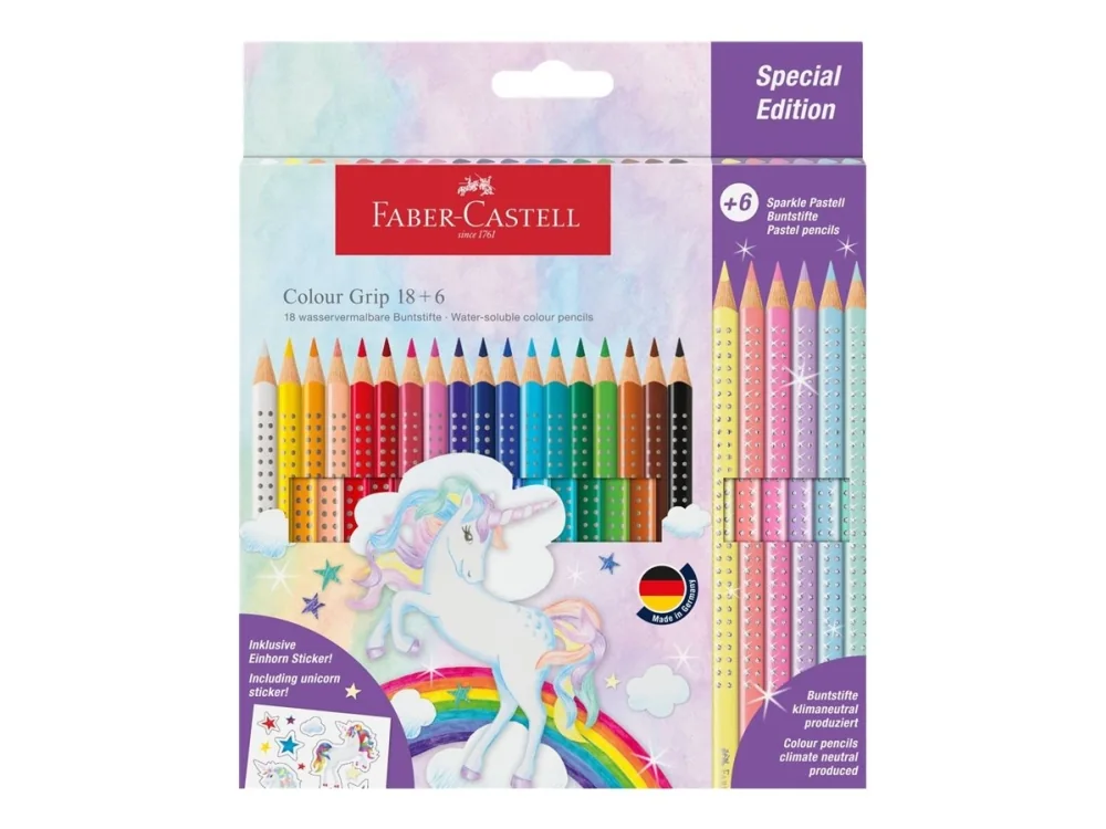 Faber-Castell CP Colour Grip unicorn 18+6