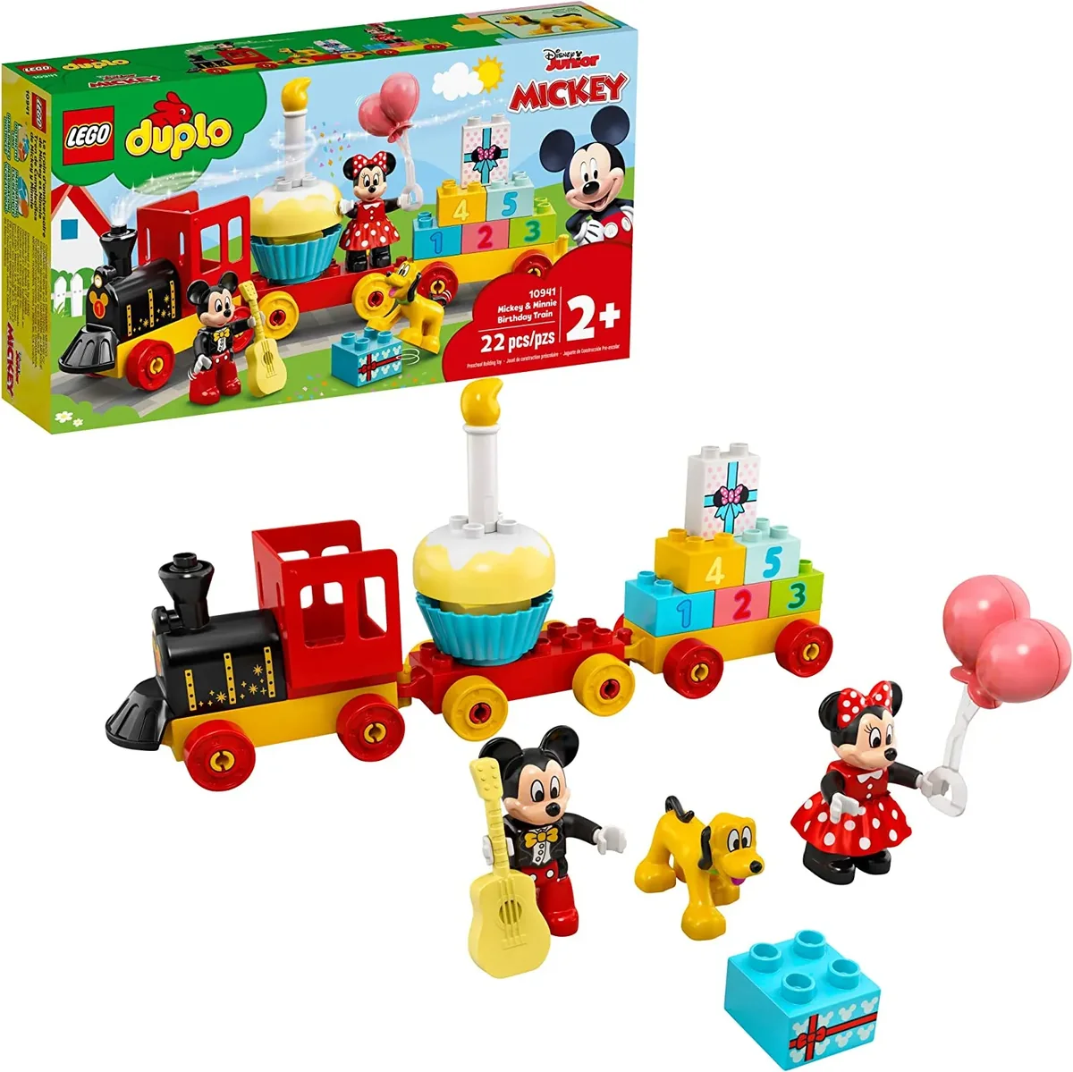 LEGO DUPLO Disney TM 10941 Mikin ja Minnin syntymäpäiväjuna