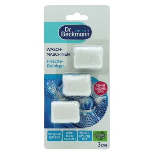 Dr. Beckmann Washing Machine Freshener Cleaner Kapselit - 3 kpl