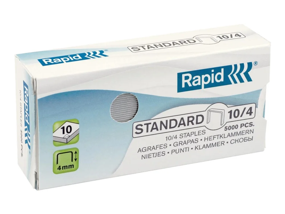 Niitti Rapid Stand.10/4mm 5000 Galv - (10 kpl)