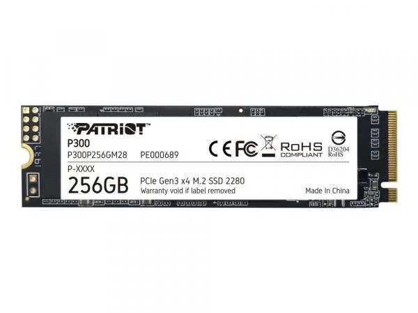 Patriot SSD Viper P300 M.2 PCI-Ex4 NVMe 128GB -levy