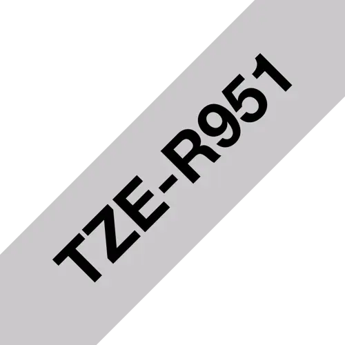 Brother TZER951 / TZE R951 Ribbon Tape Cassette - Musta on Hopea 24mm wide
