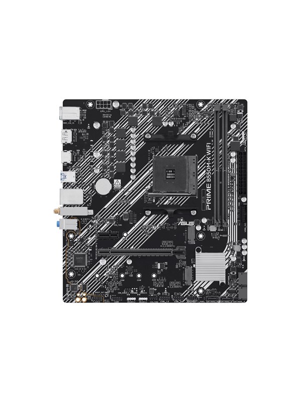 ASUS PRIME B550M-K WIFI Emolevy - AMD B550 - AMD AM4 - DDR4 RAM - Micro-ATX