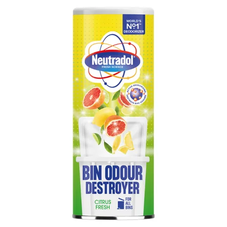 Neutradol Citrus Fresh Bin Odour Destroyer Freshener - 350 g