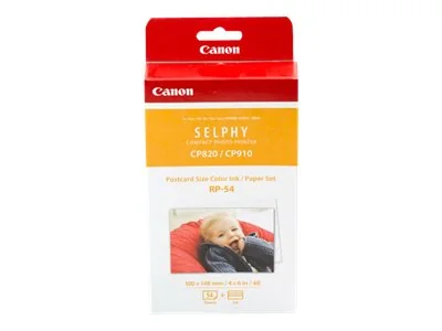 Canon RP-54, SELPHY CP910, Canon