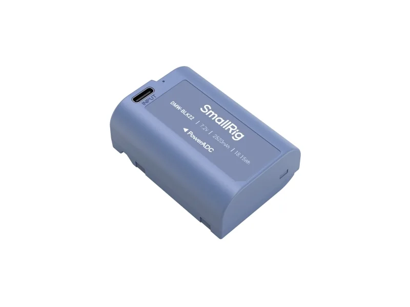SmallRig 4906 Camera Battery USB-C Rechargeable DMW-BLK22