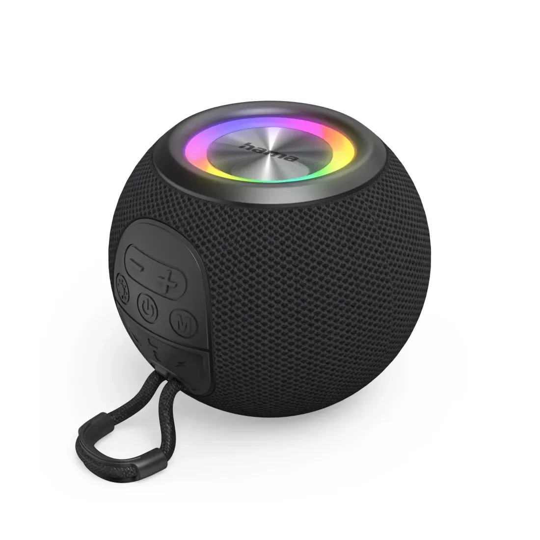 Hama BallShape 1.0 Bluetooth, langallinen, langaton kannettava kaiutin, musta