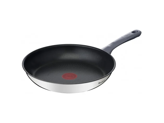 Tefal Daily Cook G7300655, Pyöreä, Monikäyttöinen paistinpannu, Ruostumaton teräs, Titaani, Ruostumaton teräs, Keraaminen, Halogeeni, Sinetöity levy, Kaasu, Induktio