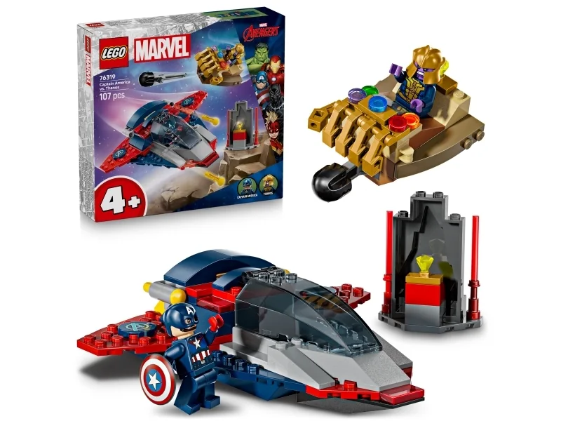 LEGO Super Heroes 76319 Captain America vastaan Thanos