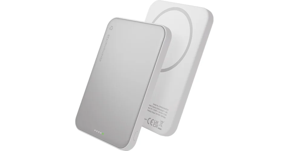 dbramante1928 re-charge - Power Bank 5K Wireless Slim Qi2.2 - 25w - 5000 mAh