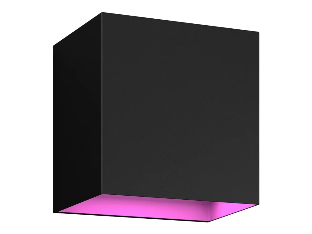 Philips Hue LED-ulkoseinälamppu Resonate, musta, RGBW, IP44
