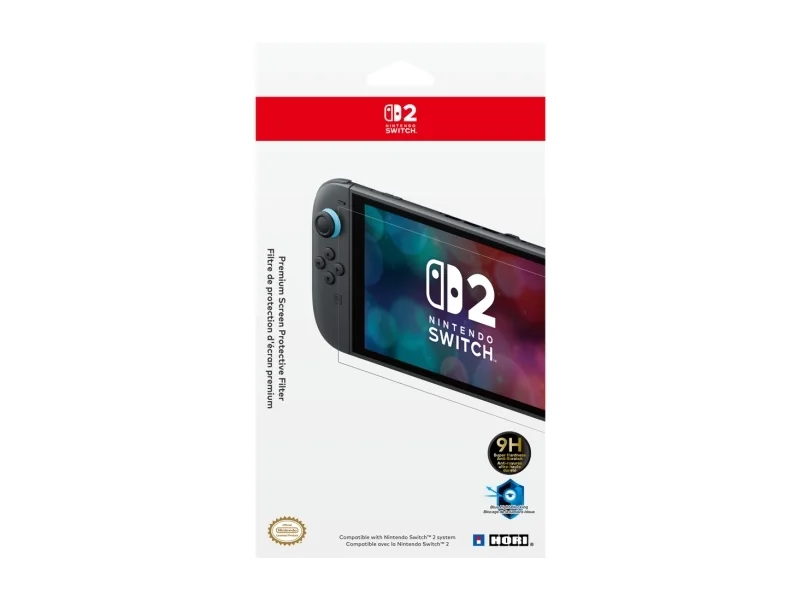 HORI Premium Screen Protective Filter - Näytönsuoja - Nintendo Switch 2