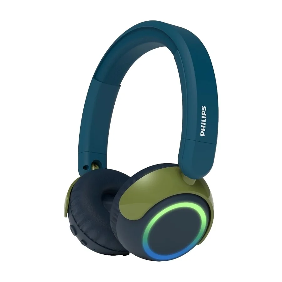 Philips 4000 series TAK4200CT/00, Langaton, 20 - 20000 Hz, Puhelut/Musiikki, 129 g, Kuulokkeet, Sininen, Vihreä