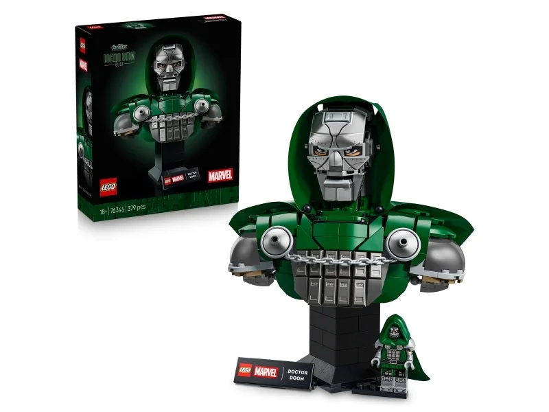 LEGO Super Heroes 76345 Tohtori Doomin rintakuva
