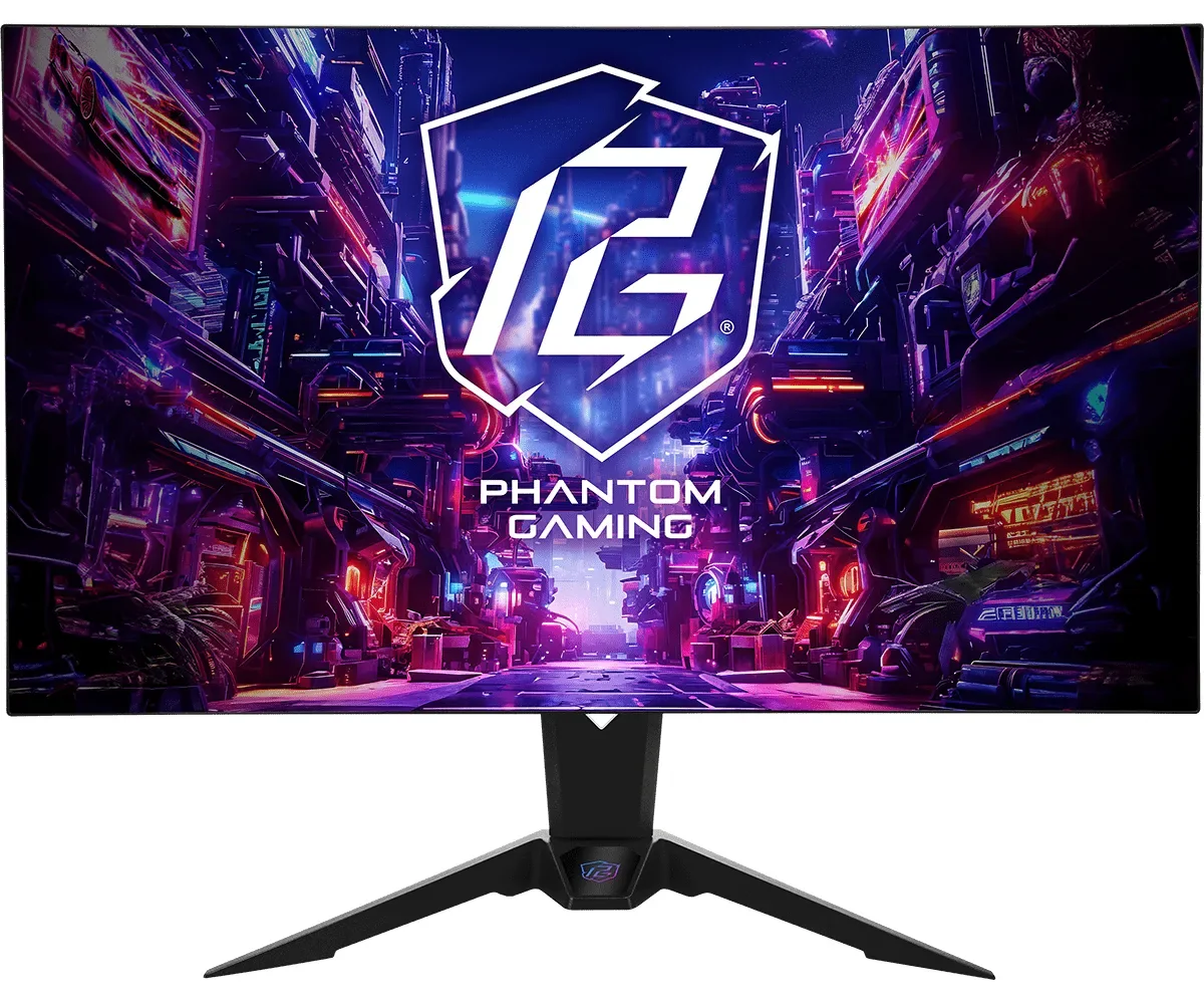 ASRock PGO32UFS 32" 4K UHD, WOLED -pelinäyttö, USB-C PD ja KVM