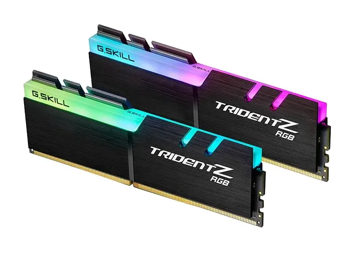 G.Skill Trident Z RGB DDR4-3200 - 16GB - CL16 - Dual Channel (2 pcs) - Intel XMP - Musta RGB
