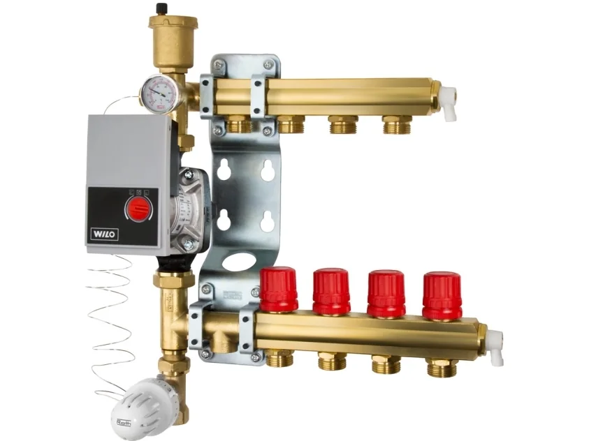 Roth shuntunit for 2 circuits