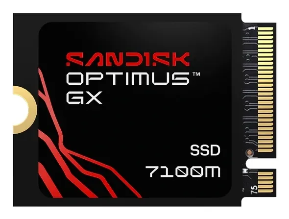 SANDISK Optimus GX 7100M SSD - 1TB - PCIe 4.0 - M.2 2230