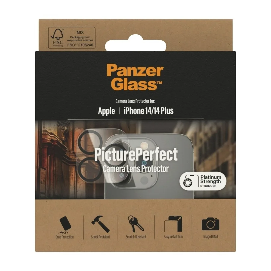PanzerGlass iPhone 14/14 Plus kameran suoja