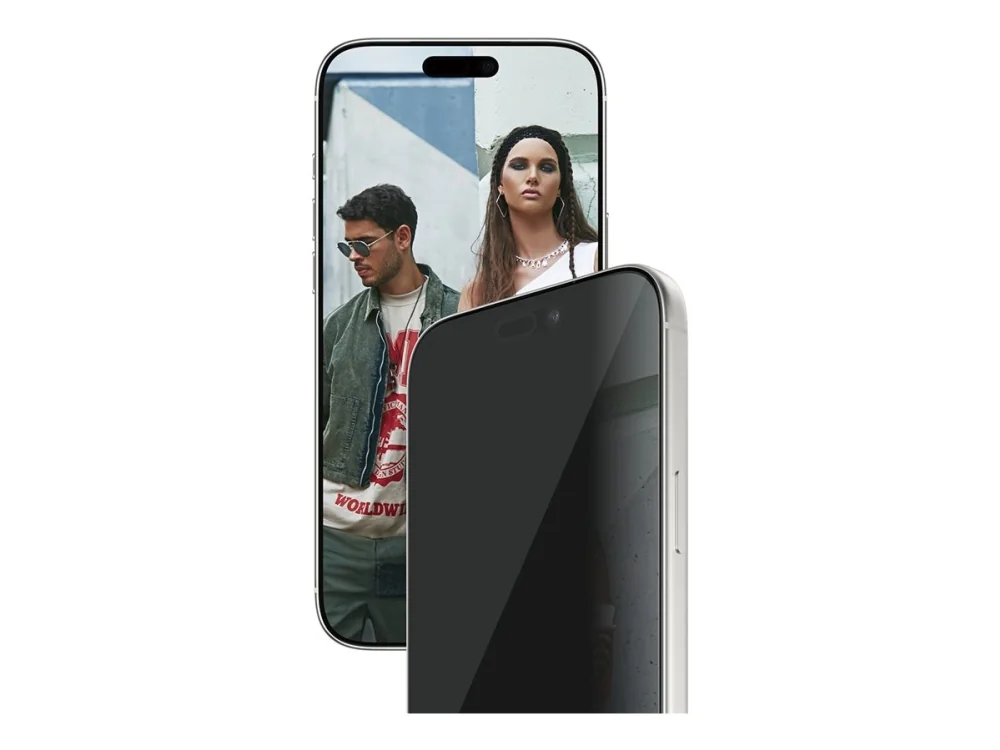 PanzerGlass SAFE. by ® 2-Way Privacy Screen Protector iPhone 17 Pro Max | Ultra-Wide Fit w. EasyAligner, Apple, Apple - iPhone 17 Pro Max, Asennus kuivana, Naarmuuntumisenkestävä, Iskunkestävä, Läpinäkyvä, 1 kpl