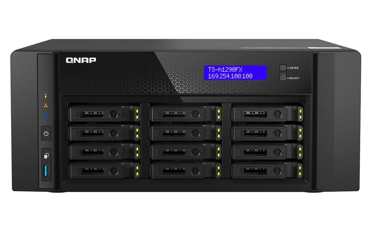 QNAP TS-h1290FX - NAS-Palvelimet