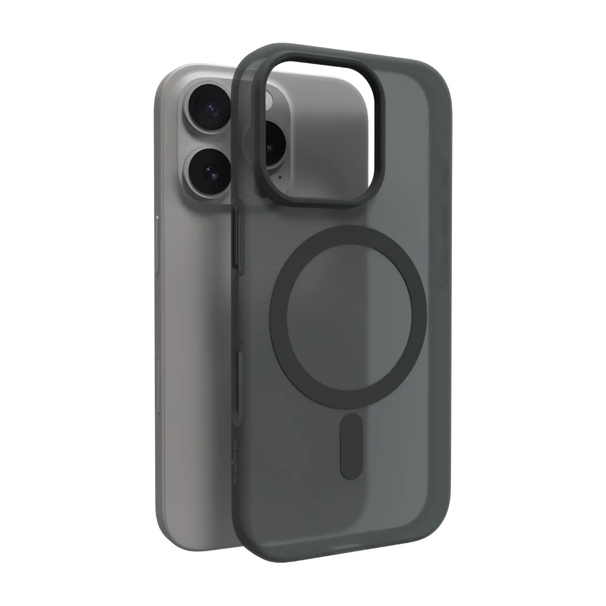PURO PUIPC16P61DAYLBLK, Suojus, Apple, iPhone 16 Pro, 16 cm (6.3), musta, Läpikuultava