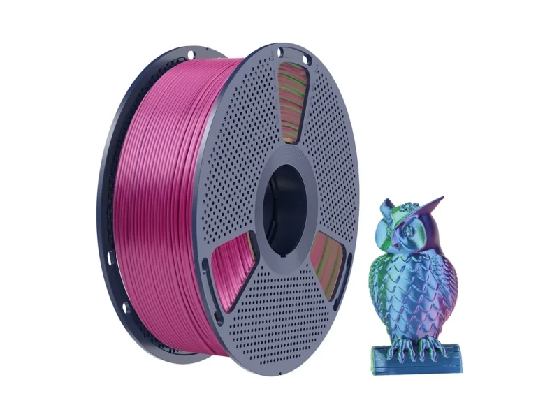 Sunlu PLA+ Silk Tri-Color Filament (blue-green-pur