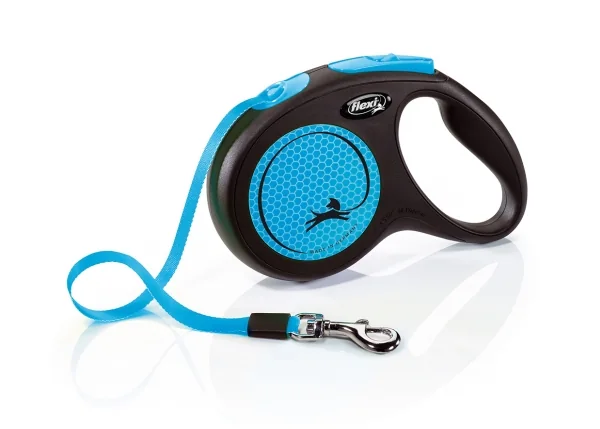 Flexi New Neon M 5 m Fleksibel hundesnor Fleksibel hundesnor