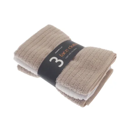 Microfibre Cleaning Face Cloths Assorted - 3 kpl