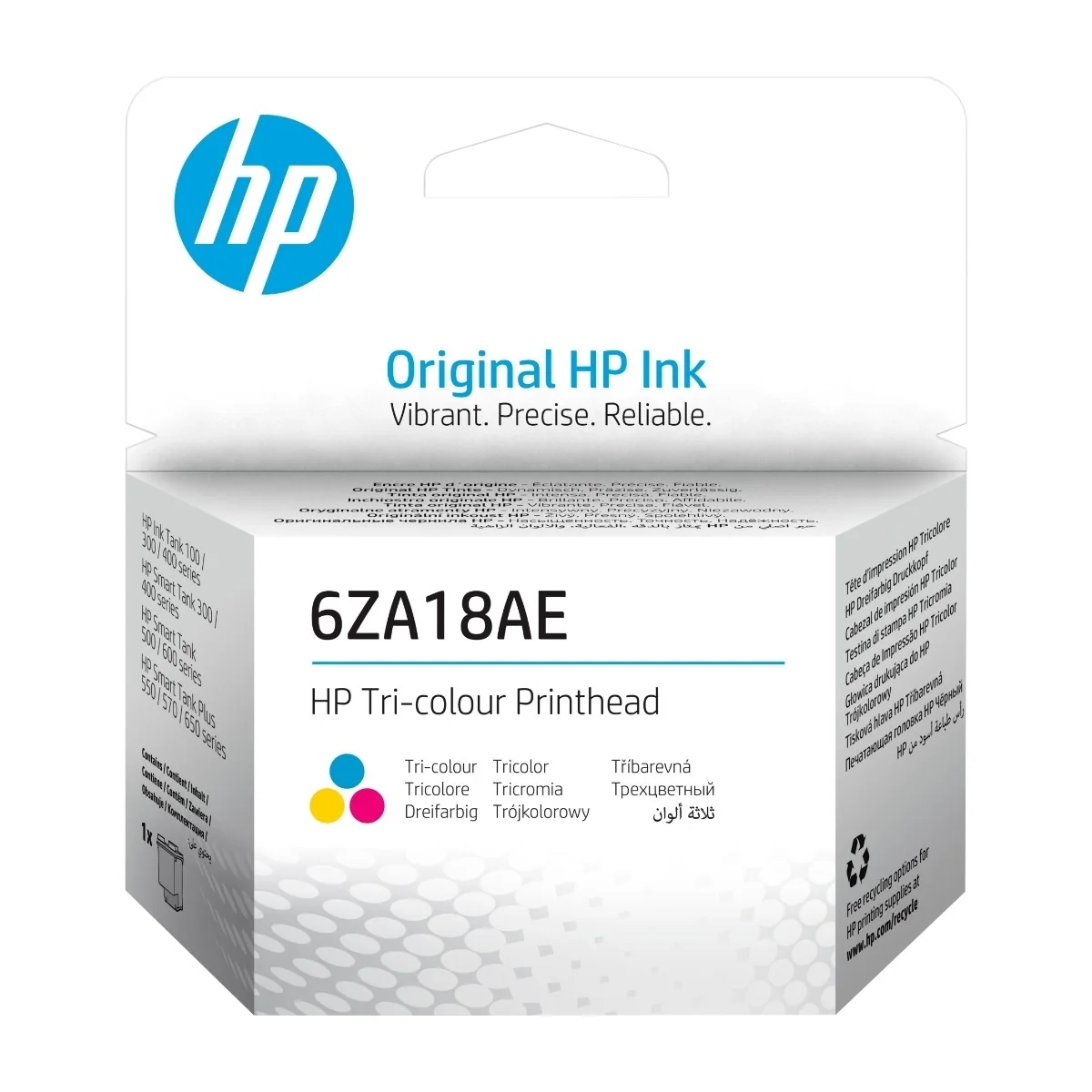 HP 6ZA18AE / Kolmivärinen tulostuspää