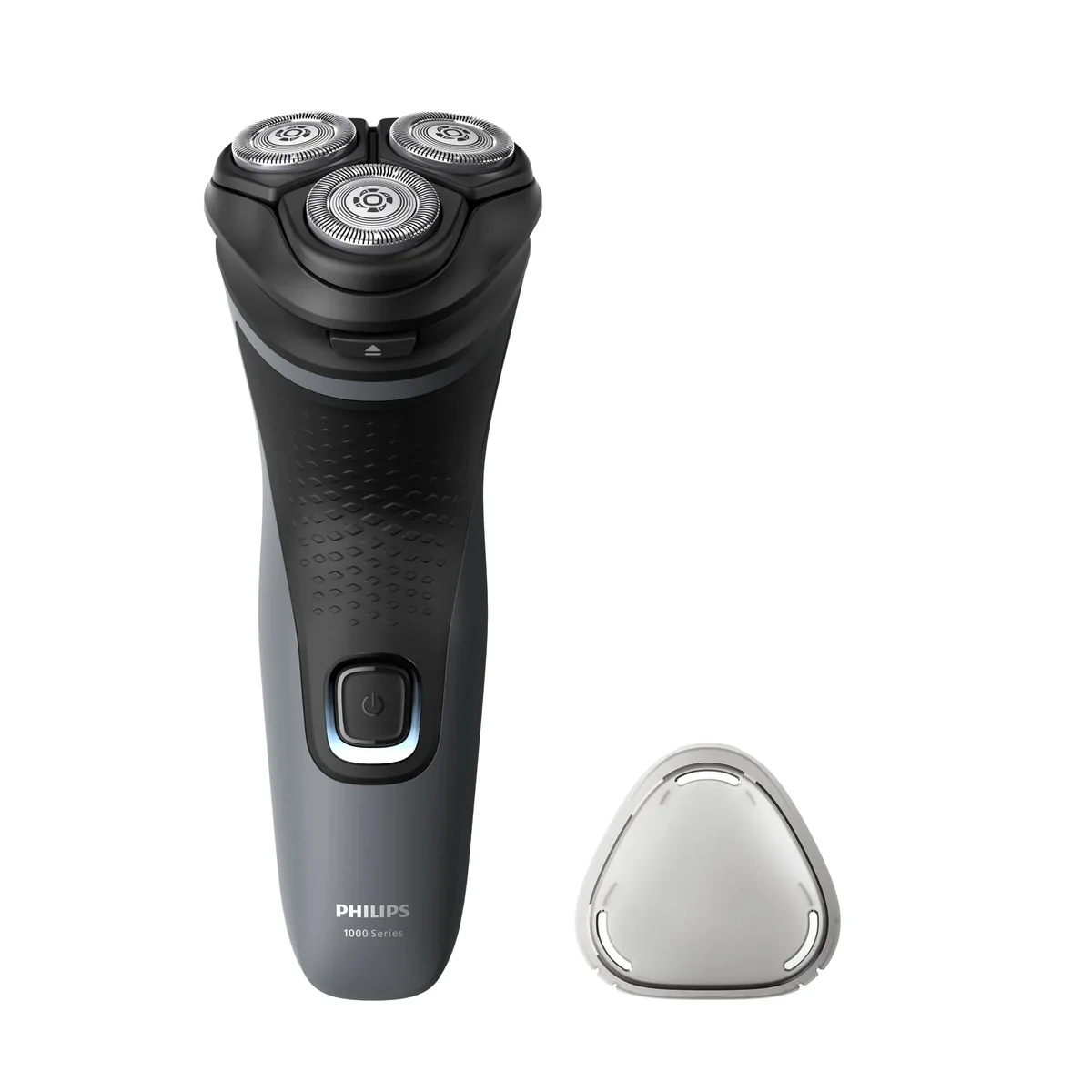 Philips SHAVER 1000 Series S1142/00 Sähkökäyttöinen parranajokone, Parranajokone kääntyvällä päällä, Musta, Harmaa, PowerCut blade system, Replace every 2 yrs with SH30, 2 vuosi/vuosia, Akku