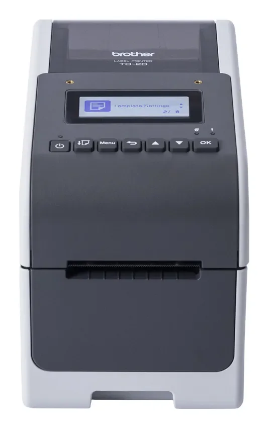 Brother TD-2350D203, Suoralämpö, 203 x 203 DPI, 152 mm/s, Langallinen & langaton, musta, Harmaa