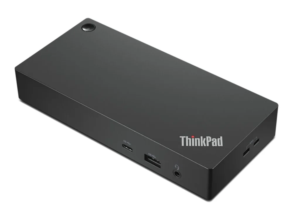 Lenovo TP USB-C Dock-MX, Langallinen, USB 3.2 Gen 1 (3.1 Gen 1) Type-C, 10,100,1000 Mbit/s, musta, 4K Ultra HD, 3840 x 2160 pikseliä