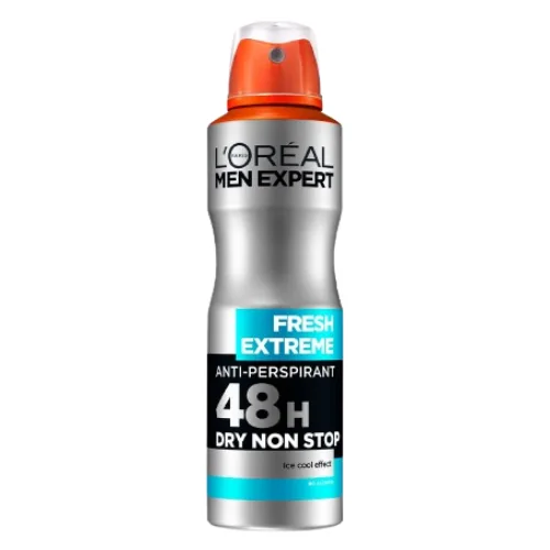 L'Oréal Men Expert Fresh Extreme 48H Antiperspirantti Deodoranttisuihke - 150 ml