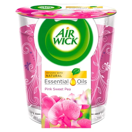 Air Wick Active Fresh Pink Sweet Pea Tuoksukynttilä - 105 g