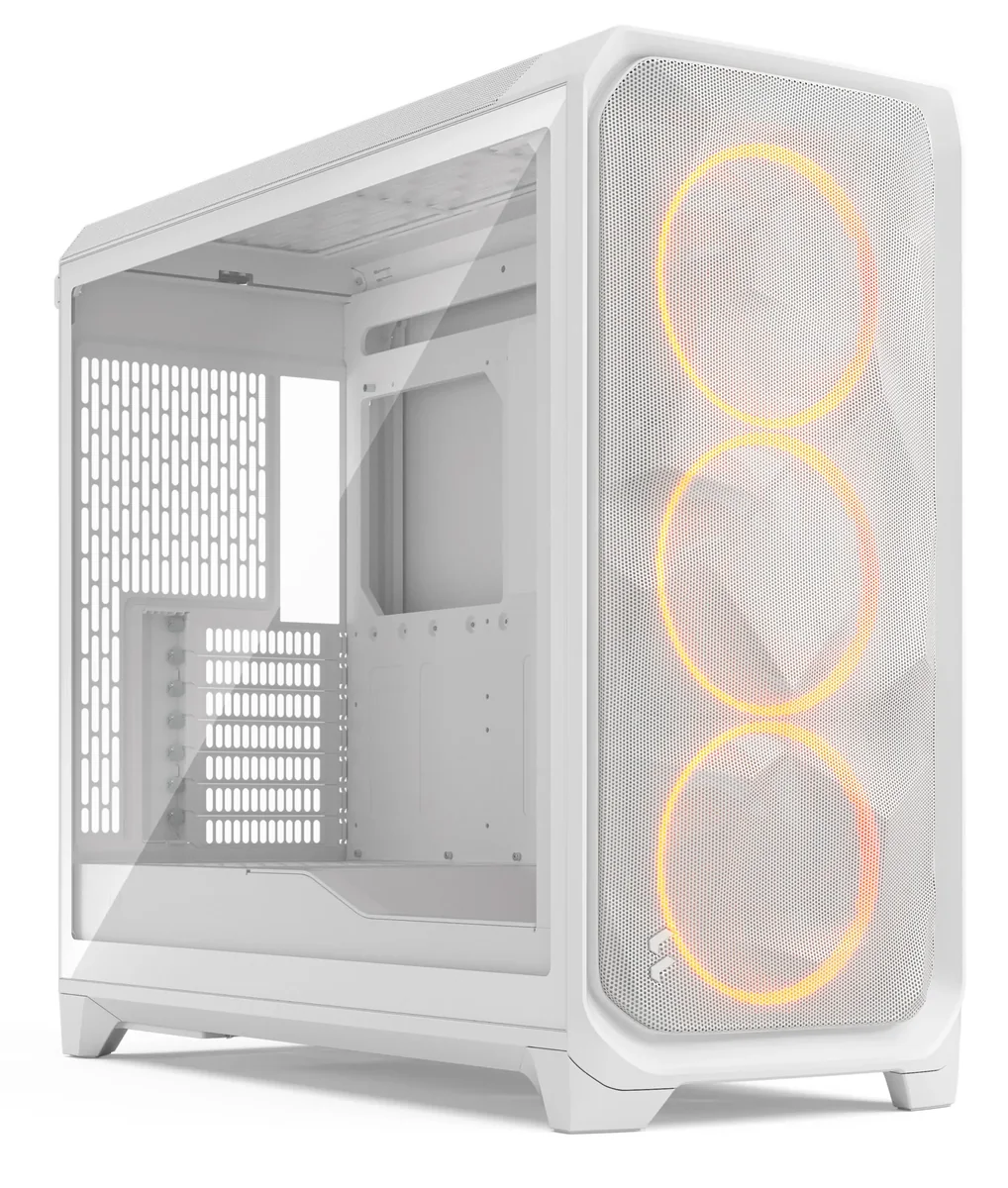 Fractal Design Meshify 3 XL White RGB - Kotelot - Miditower - Valkoinen