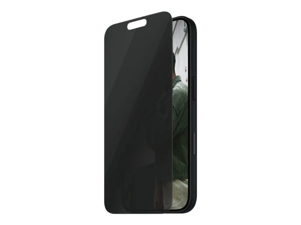 PanzerGlass SAFE. by ® 2-Way Privacy Screen Protector iPhone 16 | 15 | Ultra-Wide Fit, Apple, Apple - iPhone 16, Apple - iPhone 15, Asennus kuivana, Naarmuuntumisenkestävä, Iskunkestävä, Läpinäkyvä, 1 kpl