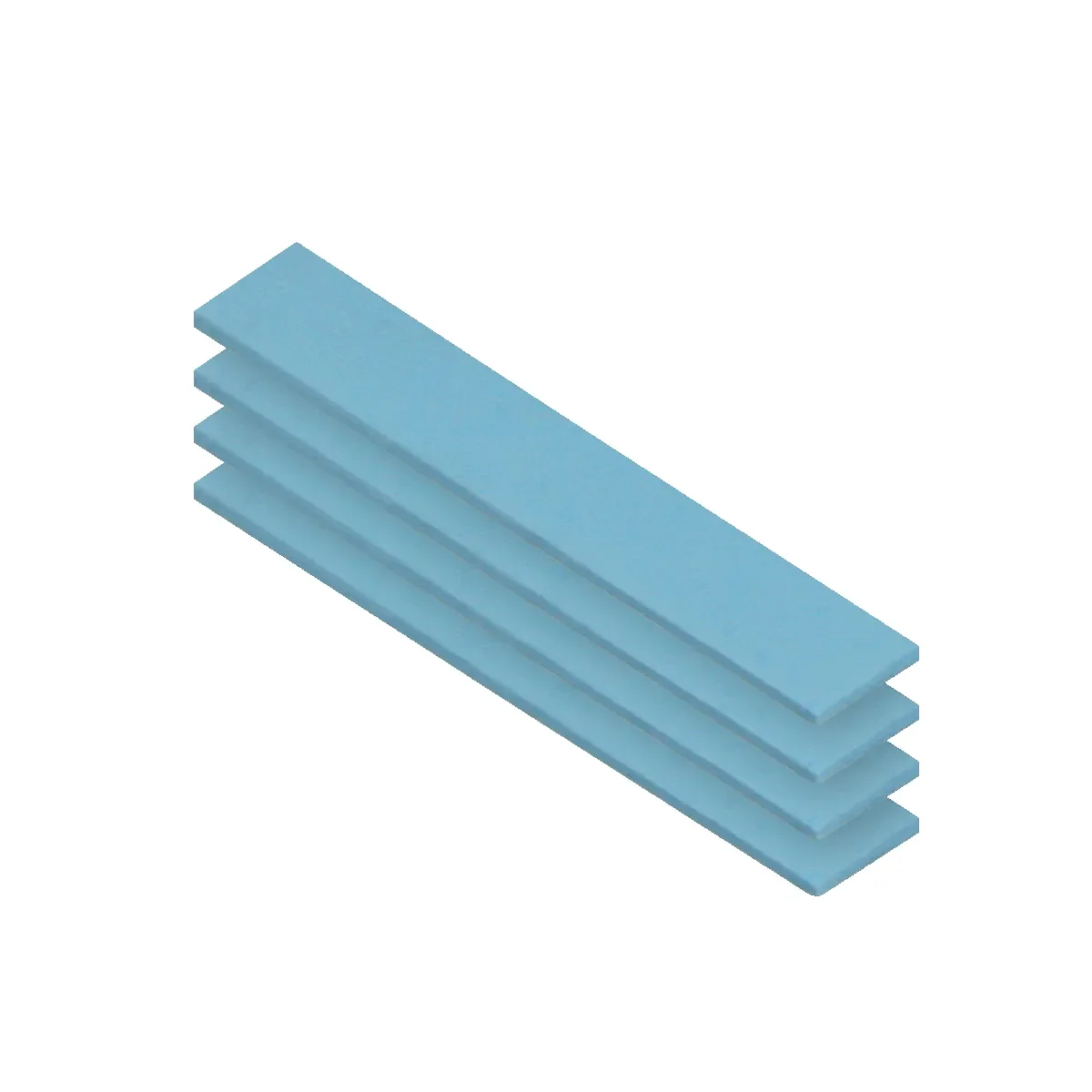 ARCTIC TP-3 120 x 20mm, 0.5mm, 4 kpl -lämpötyyny, sininen